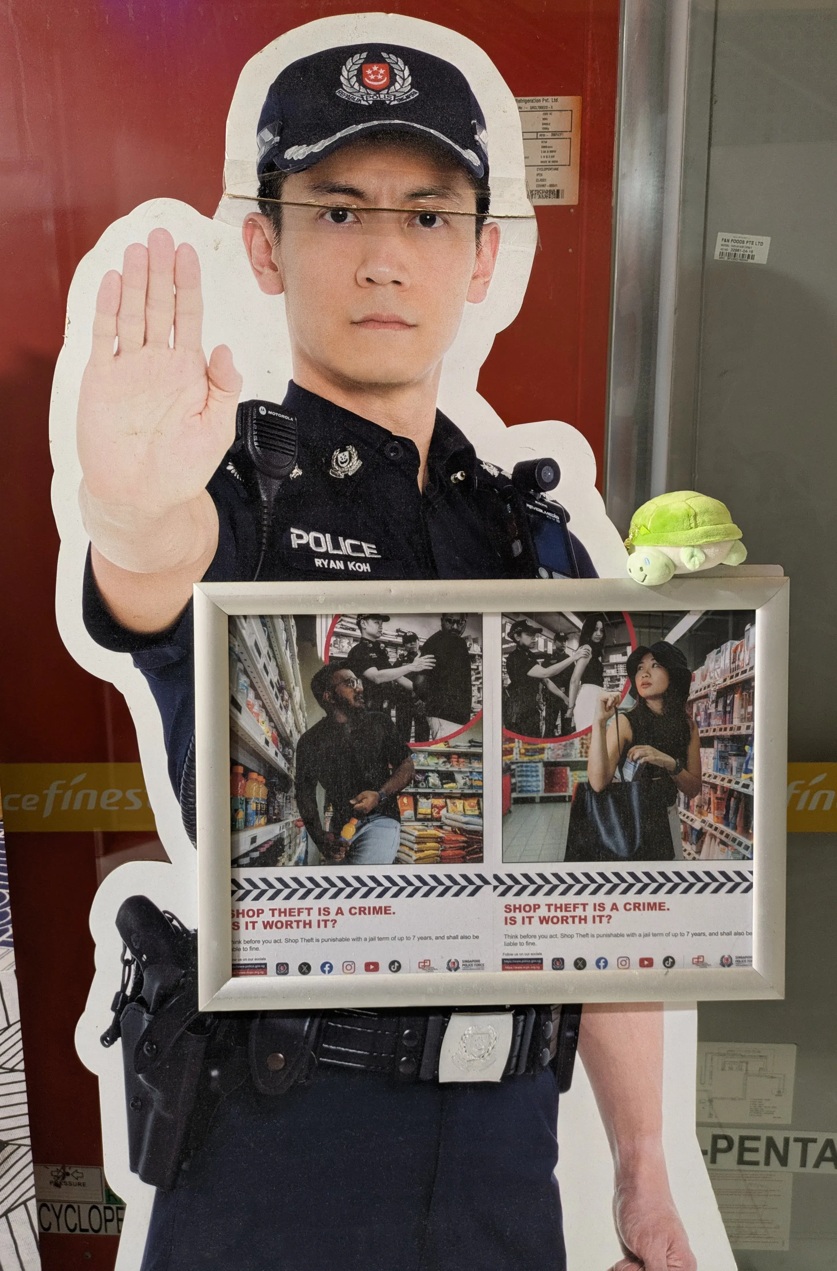 caption: You wound't steal a car! You wound't steal a car!