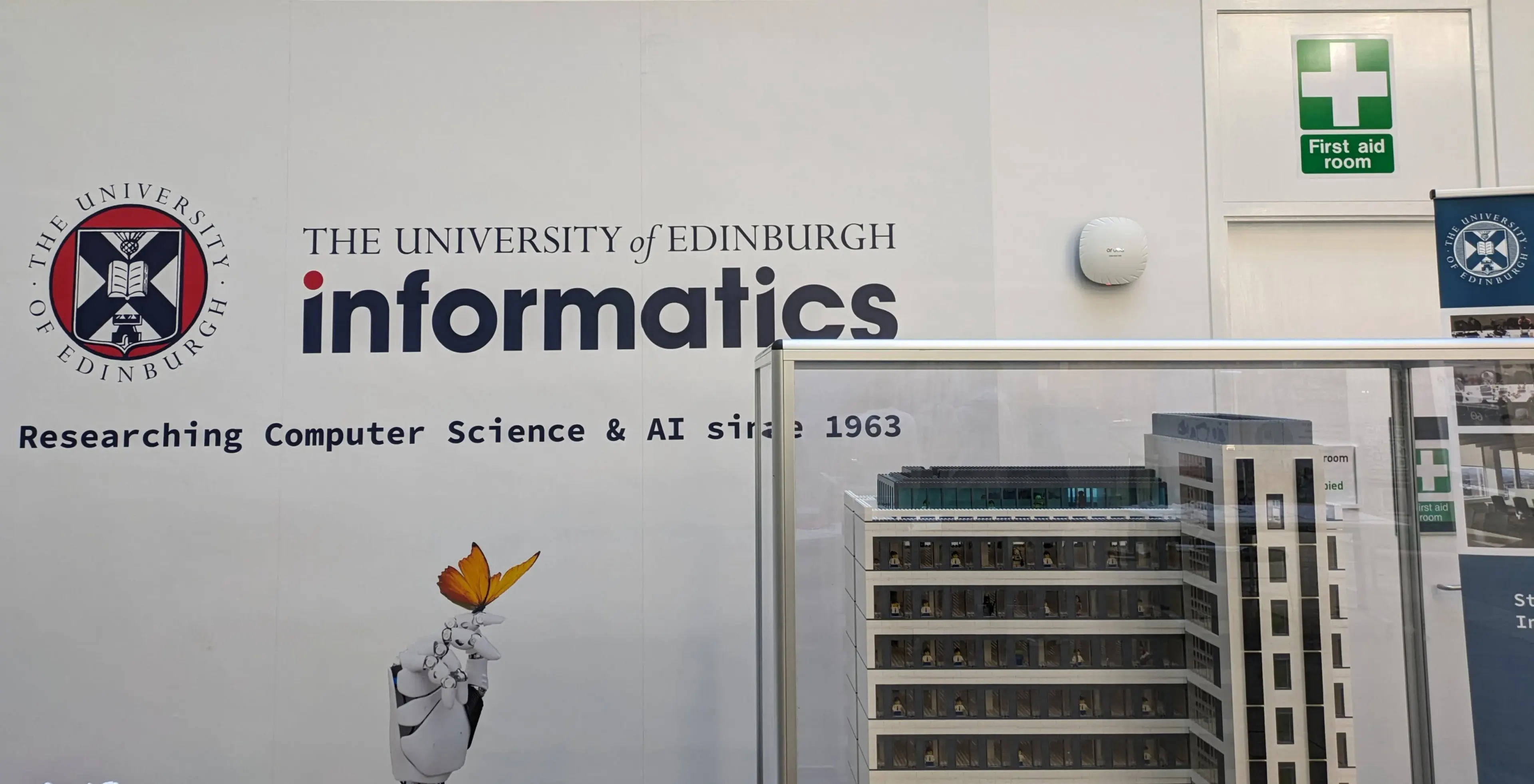 Il dipartimento d'informatica dell'università di Edimburgo, sede della AdaHack 2024