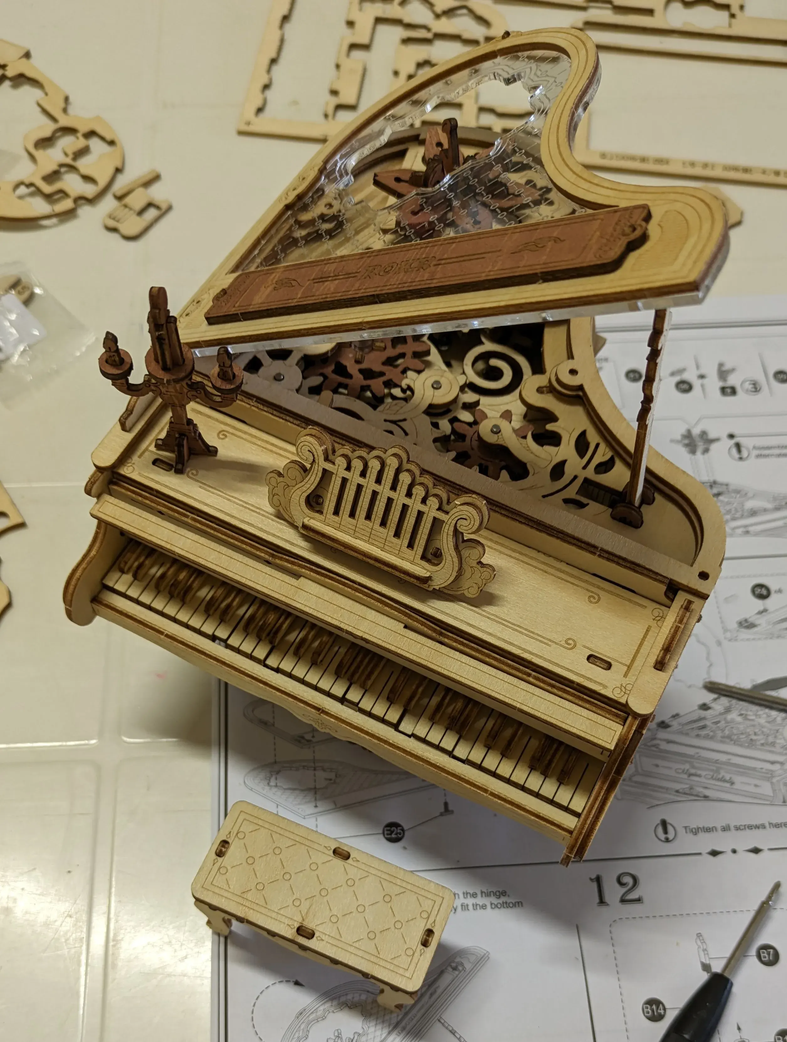 Complete piano