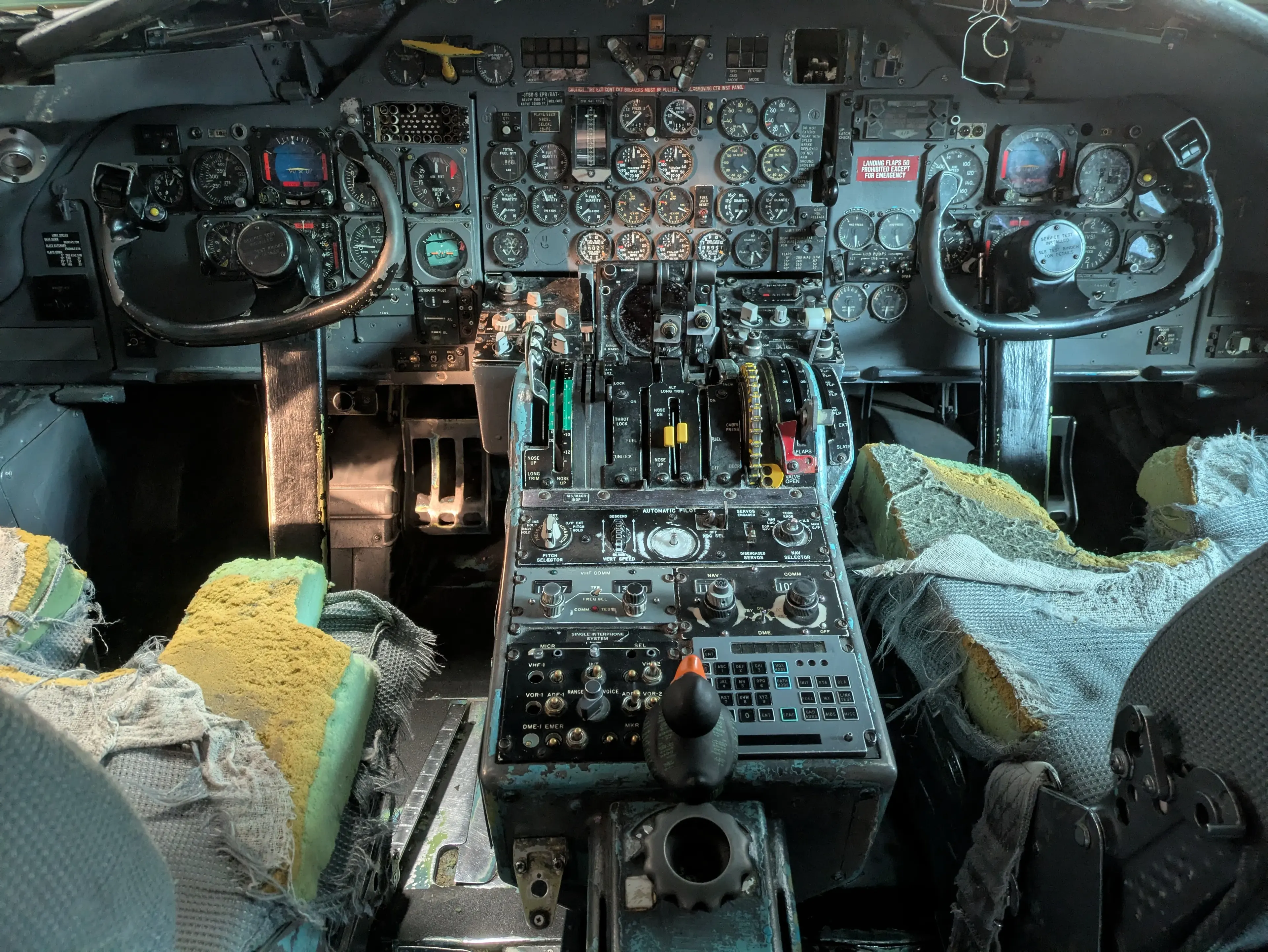 Nonostante il pilota non ispirasse molta fiducia, siamo arrivati a casa sani e salvi